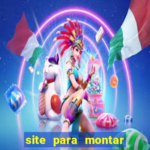 site para montar time de futebol